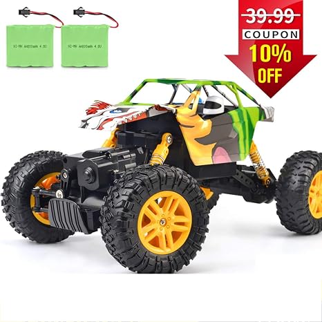 Rc Cars Tires, Amazon Com Double E Rc Cars 118 Dual Motors Rechargeable Remote Control Truck 4wd Off Road Rc Truck Rock Crawler Toys Games, Rc Cars Tires