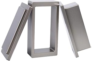 TUOPUKE 2x4 Inch Pre Press Mold Made of Food Grade Anodized Aluminum