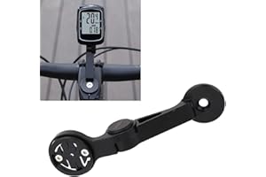 NDNCZDHC Out Front Bike Mount, Adjustable Extended Bicycle Computer Mount Compatible with GARMin for Cat Eye for Bryton for W