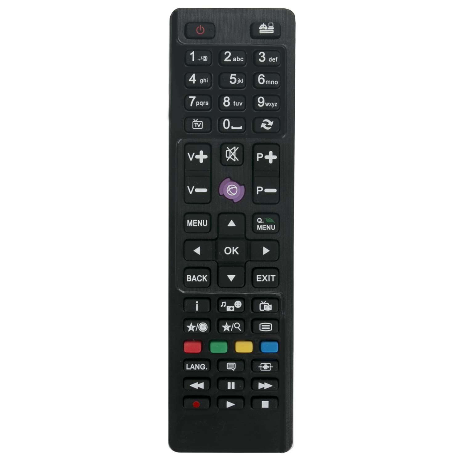 RC4870 RC4875 Replace Remote Control-VINABTY RC-4870 RC-4875 Remote Control Replacement for CELCUSTV DLED32167HD DLED40125F DLED48272FHD LCD329083DFHD for Technika DLED32265DVDT2S LED24265T2S XF32A300