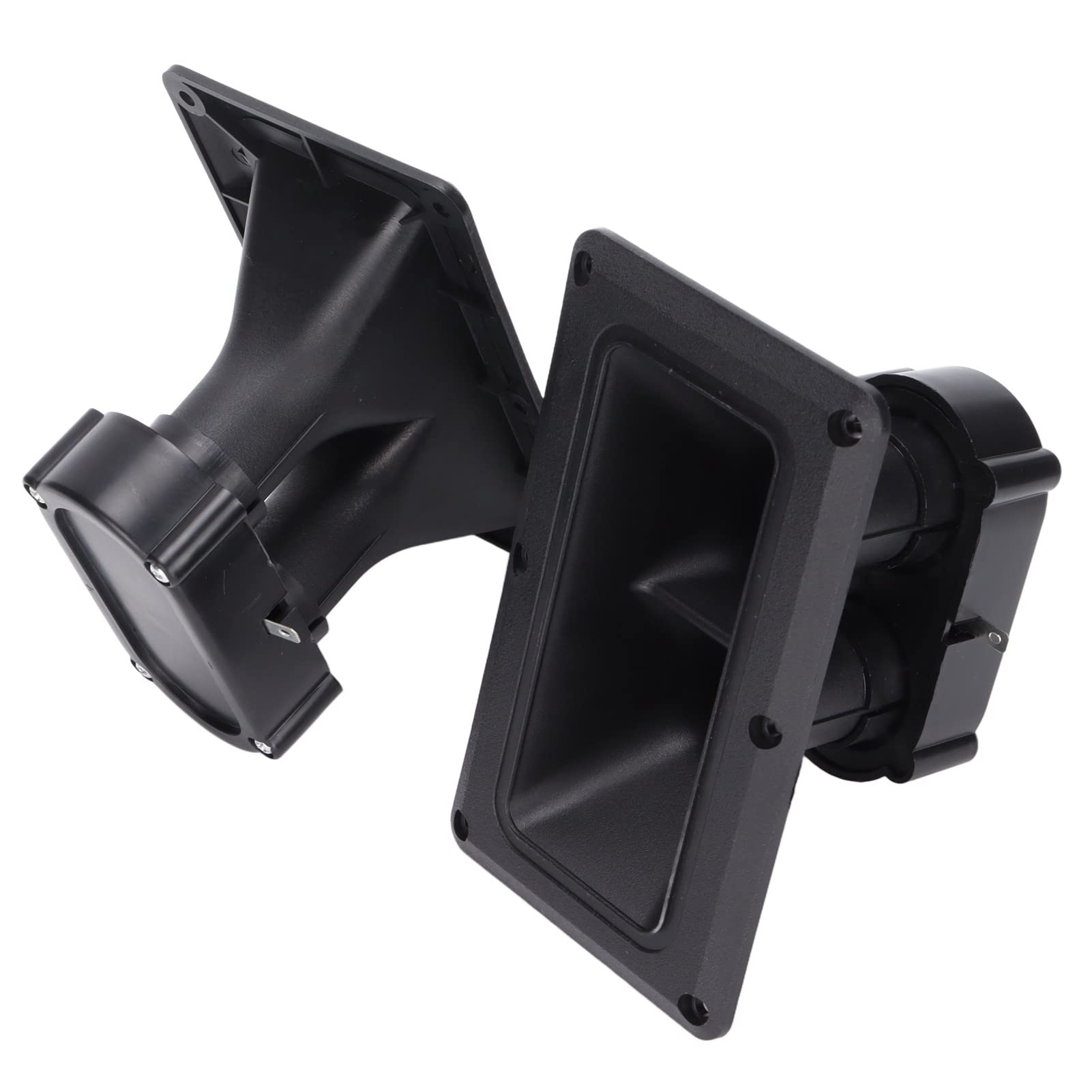 Lazimin Wide Dispersion Horn, 3-20KHz High Sensitivity Dual Drive Horn Tweeters