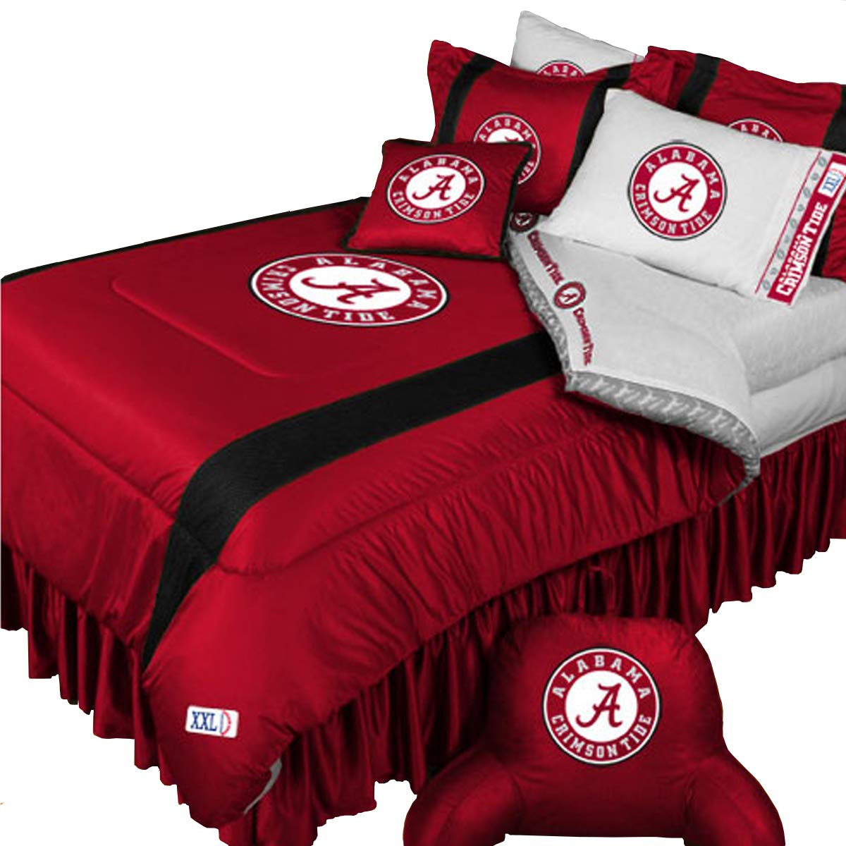 Buy Ncaa Alabama Crimson Tide 5pc Bed In A Bag Queen Bedding Set By Ncaa Online At Low Prices In India Amazon In