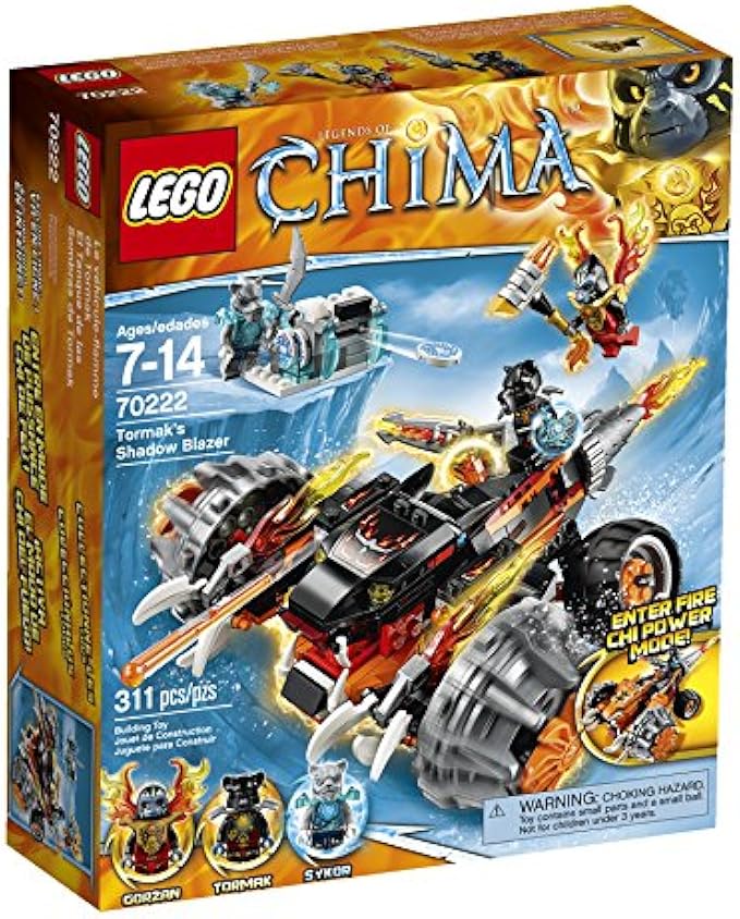 LEGO Chima 70222 צל בלייזר של טורמק