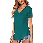DittyandVibe Women's Long Sleeve Tunic Tops Casual Cold Shoulder Blouse Shirts