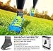 SB SOX Plantar Fasciitis Relief Socks – Ankle Brace Compression Sleeve – Arch Support for Foot Pain, Swelling, Heel Spurs – Foot Brace for Achilles Tendonitis Relief, Injury Recovery (Gray, Large)