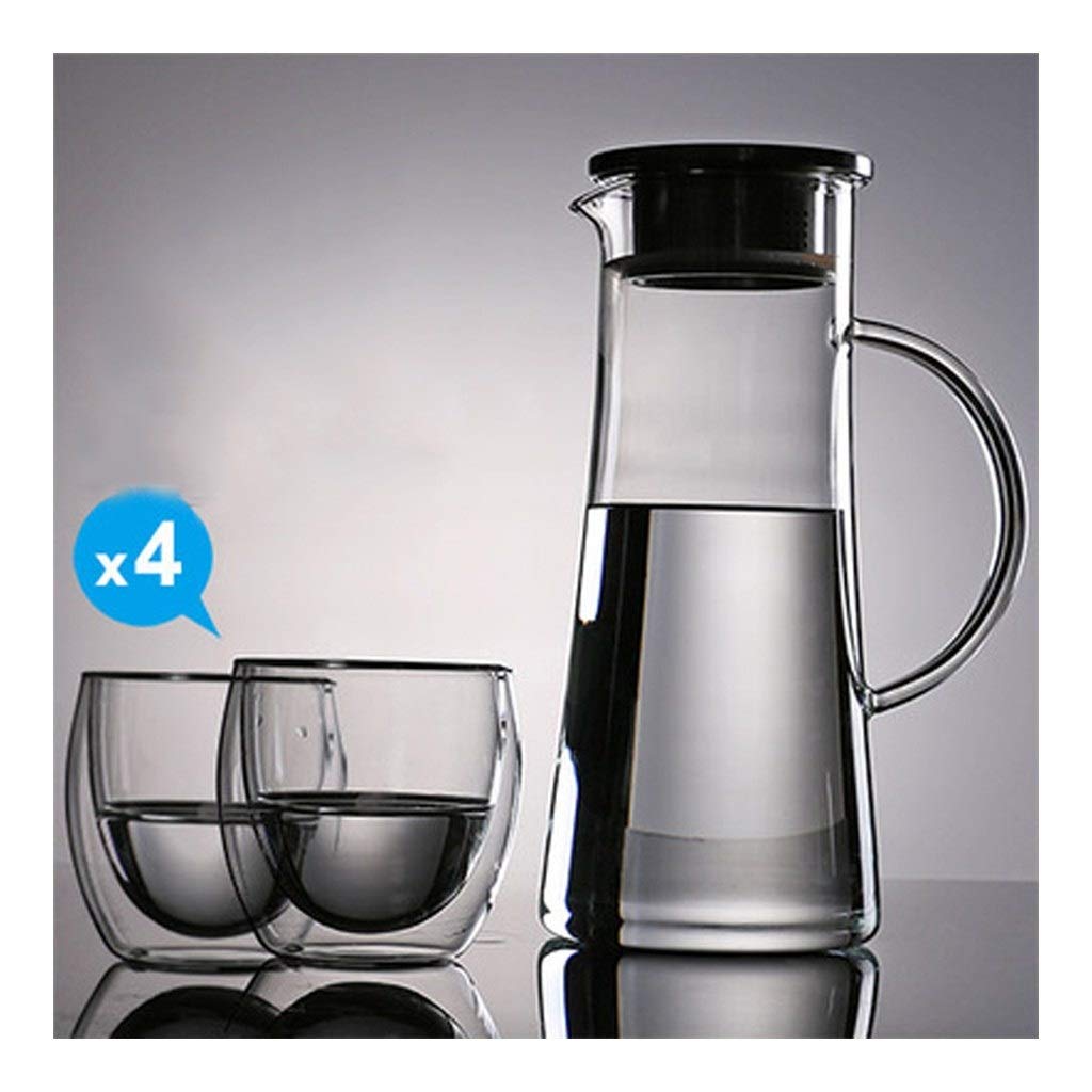 Uioy Hogar Juego Doble Vidrio - Vidrio de borosilicato ...