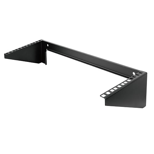 Tecmojo 4U Vertical Wall Mount Patch Panel Bracket 19 inch Steel ...