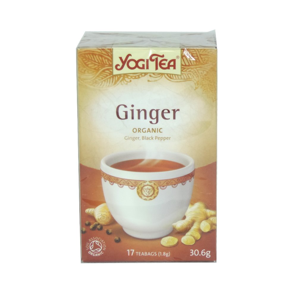 Yogi Tea - Ginger - 30.6g (Case of 6)