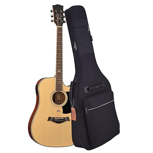 DIBOER Guitar Bag 39 Inch Acoustic Guitar Gig Bag Soft Case