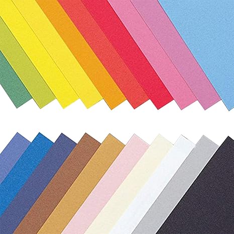 Amazon Co Jp ラシャ紙 厚口 四つ切 色 100枚組 394 543mm 130kg ホビー