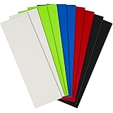 Tinlade 10 Pcs G10 Spacer Sheets G10 Knife Handle Material Knife Handle Liners for Knife Scales Slabs Making Supplies, 5 Colo