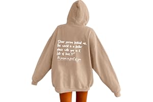 JPGIF Long Sleeve Sweatshirts for Women YOU ARE ENOUGH Letter Graphic Pullover Crewneck Lightweight Cotton Jacket