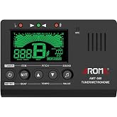 Ulumac Aroma 3-in-1 Digital Metronome Tuner for Guitar, Bass, Violin, Piano | For All Instruments - Ukulele, Trumpet, Flute, Clarinet - Accurate Chromatic Tuner, Tone Generator, Easy to Use, Pocket Size