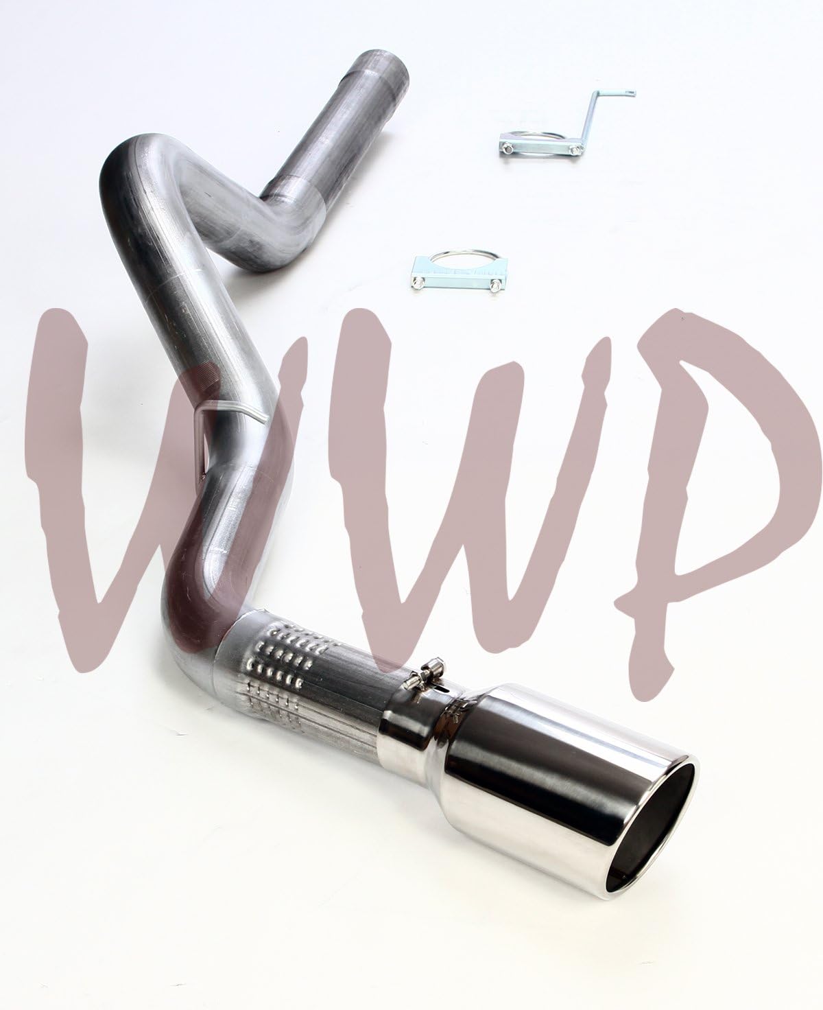 Rendimiento Race Kit de filtro 10,2 cm Back sistema de escape con 15,2 cm punta de acero