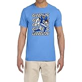 Blue Detroit Jahmyr Gibbs Text Pic T-Shirt