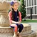 Vivo-biniya Vivobiniya Kid Girl Full Body Swimsuit Contrast Color Upf50+ 3-8T