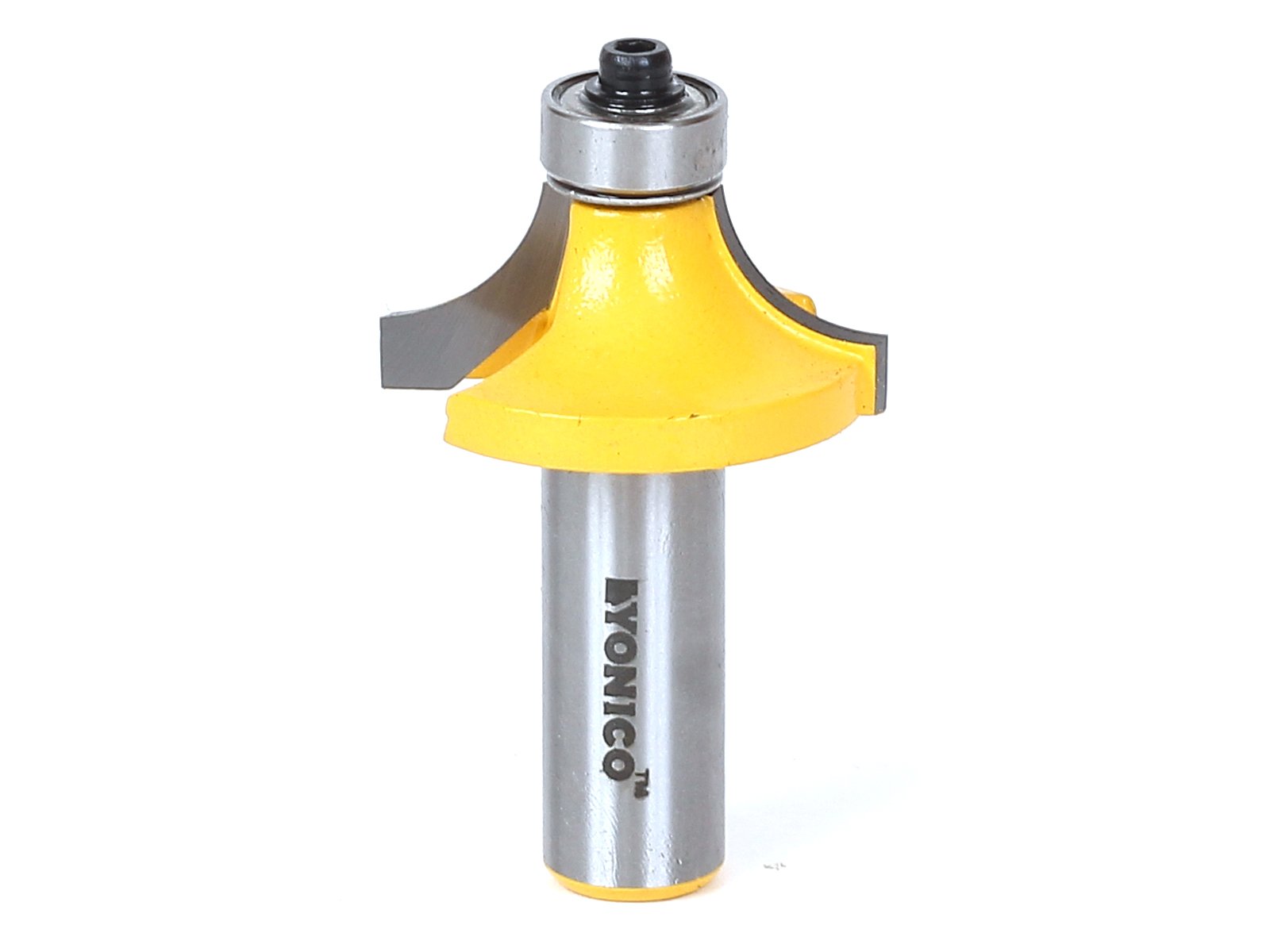 Yonico 13165 - Round Over Edge Forming Router Bit, Radius: 7/16" - 1/2" Shank
