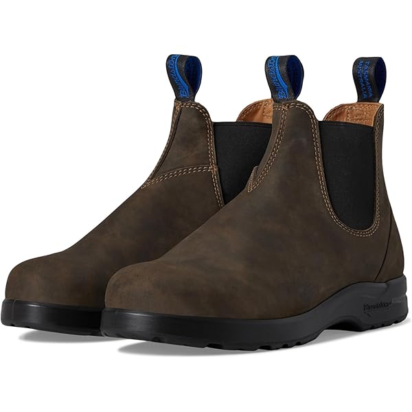 Amazon.com | Blundstone Unisex BL1306 Rustic Brown Mens 9.5 Medium | Chelsea