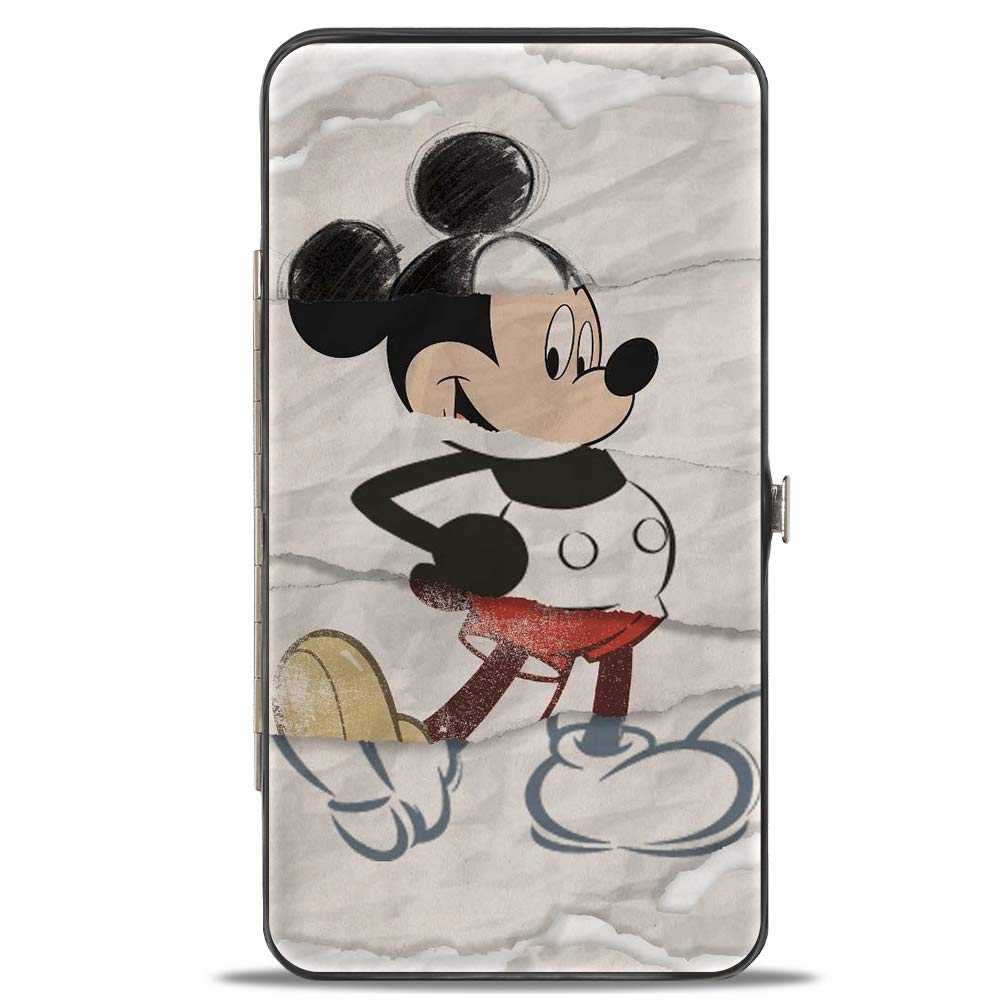 Buckle-Down Women's Wallet, Mickey Mouse, 7" x 4"