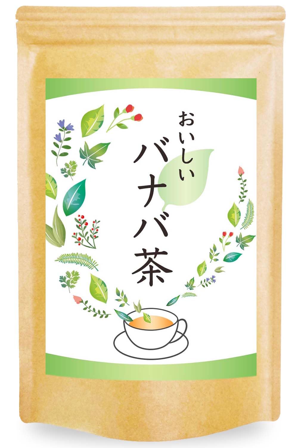 自然のごちそう バナバ茶 ティーバッグ ノンカフェイン 健康茶 (60包) の商品画像