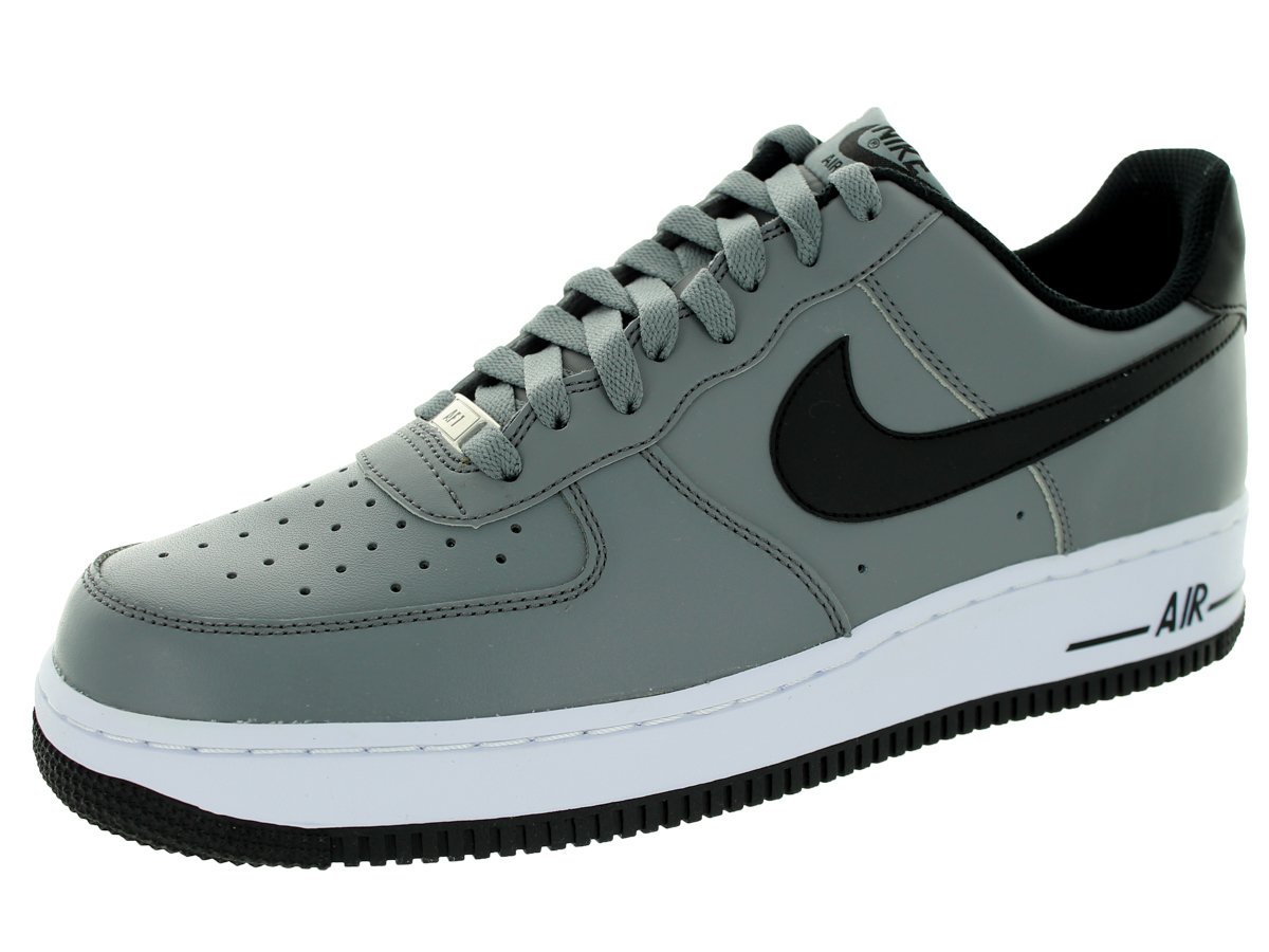 Nike Men's Air Force Cool Grey/Black/White Basketball Shoe Men