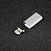 Magnetic charger Lightning Charging Male Converter Adapter Fast Charging&Sync Magnetic Lightning Cable For iPhone5,5c,5s,SE,6,6Plus,6s,7,7Plus. iPhone8/8Plus iPhoneX/10,iPad (silver)