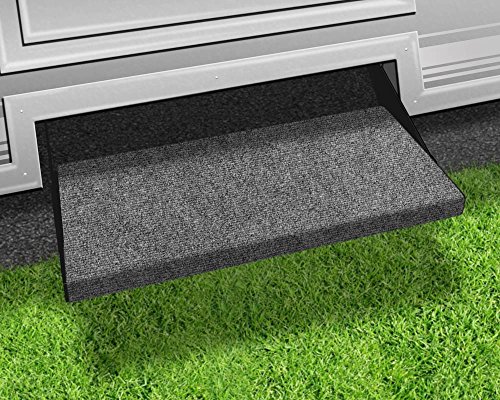 Prest-O-Fit 2-0353 Outrigger RV Step Rug Castle Gray 23 In. Wide