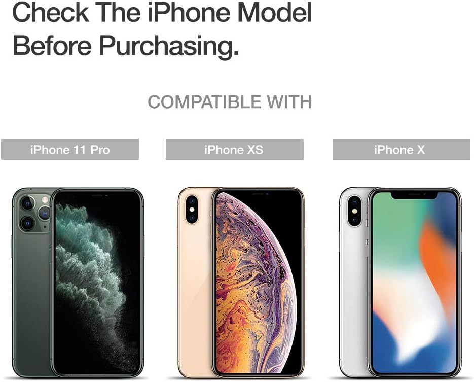 Purity Screen Protector for Apple iPhone 11 Pro/iPhone Xs/iPhone X - 3 Pack (w/Installation Frame) Tempered Glass Screen Protector Compatible iPhone XS/X/11Pro (3 Pack) [Fit with Most Cases]