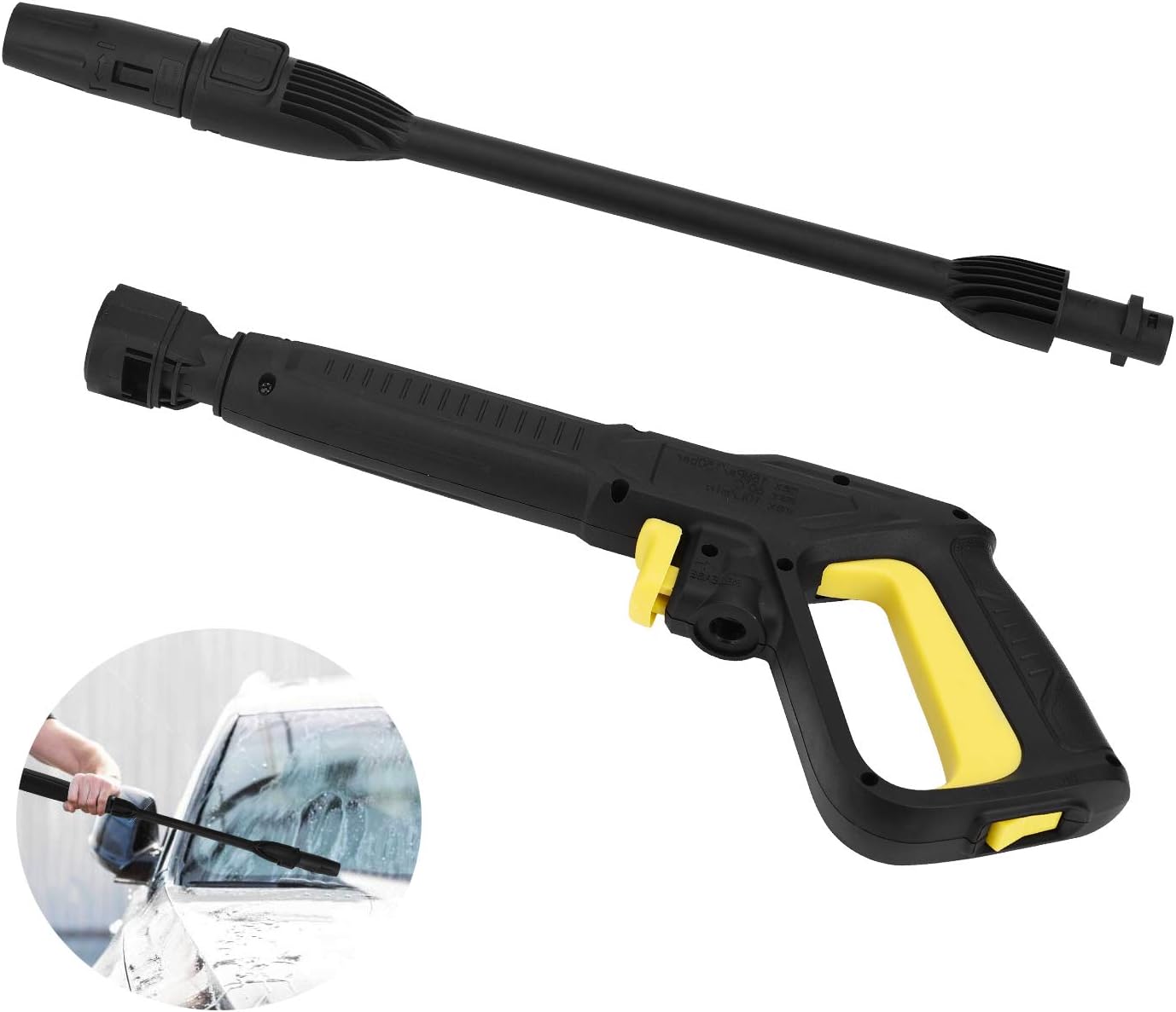 Jajadeal Ersatzpistole & Sprühlanze Aufsatz für Kärcher K2 K3 K4 K5 K6