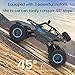 AFUNX Remote Control Car, 1/12 Scale High Speed Racing RC Cars with 2.4Ghz Radio Remote Control, 4WD Off Road RC Car Gifts for All Adults & Kids
