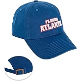 Desert Cactus Florida Atlantic University Baseball Hat FAU Owls Brimmed Embroidered Hats Cap Adjustable Cloth Strap Adult (Style D) Blue