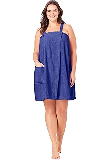 towel wrap with straps plus size