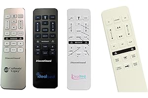 Generic Replacement Remote Compatible with Certain Richmat iDealbed 4i/c, Craftmatic Legacy, Leggett Williamsburg Frankfurt K-132 Models