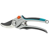 GARDENA Adjustable Bypass Pruning Shears, 1 in. Max Cut - 08906 | Heavy Duty Steel Blades for Trees, Roses &amp; Flowers, Made in Germany