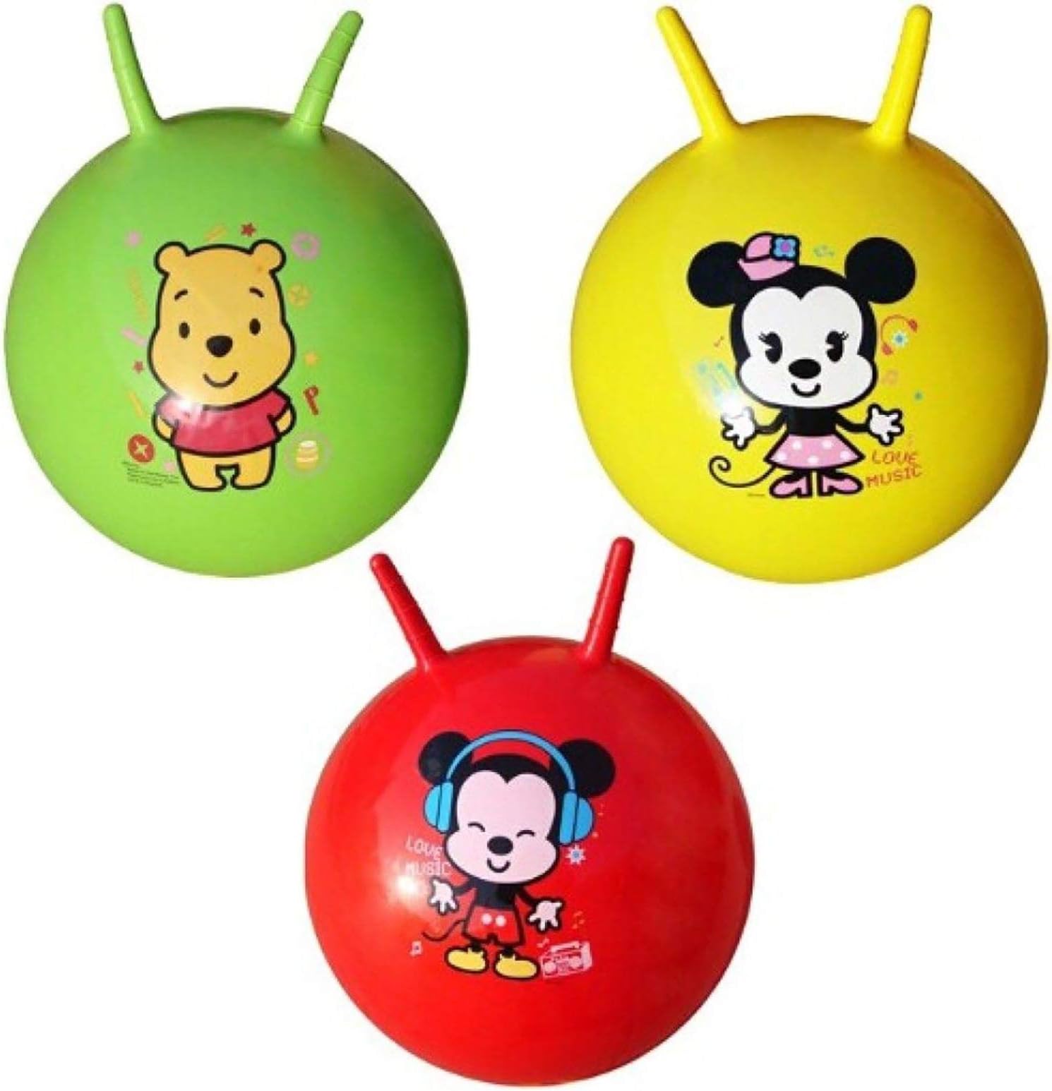 BESTOW Hop Ball Kangaroo Bouncer, Hoppity Hop, Jumping Ball, Sit & Bounce (Random Handle Design Color)