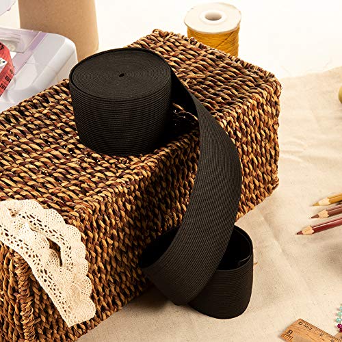 image for Dreamlover Black Elastic Spool Elastic Sewing Band for Wigs Waistband 