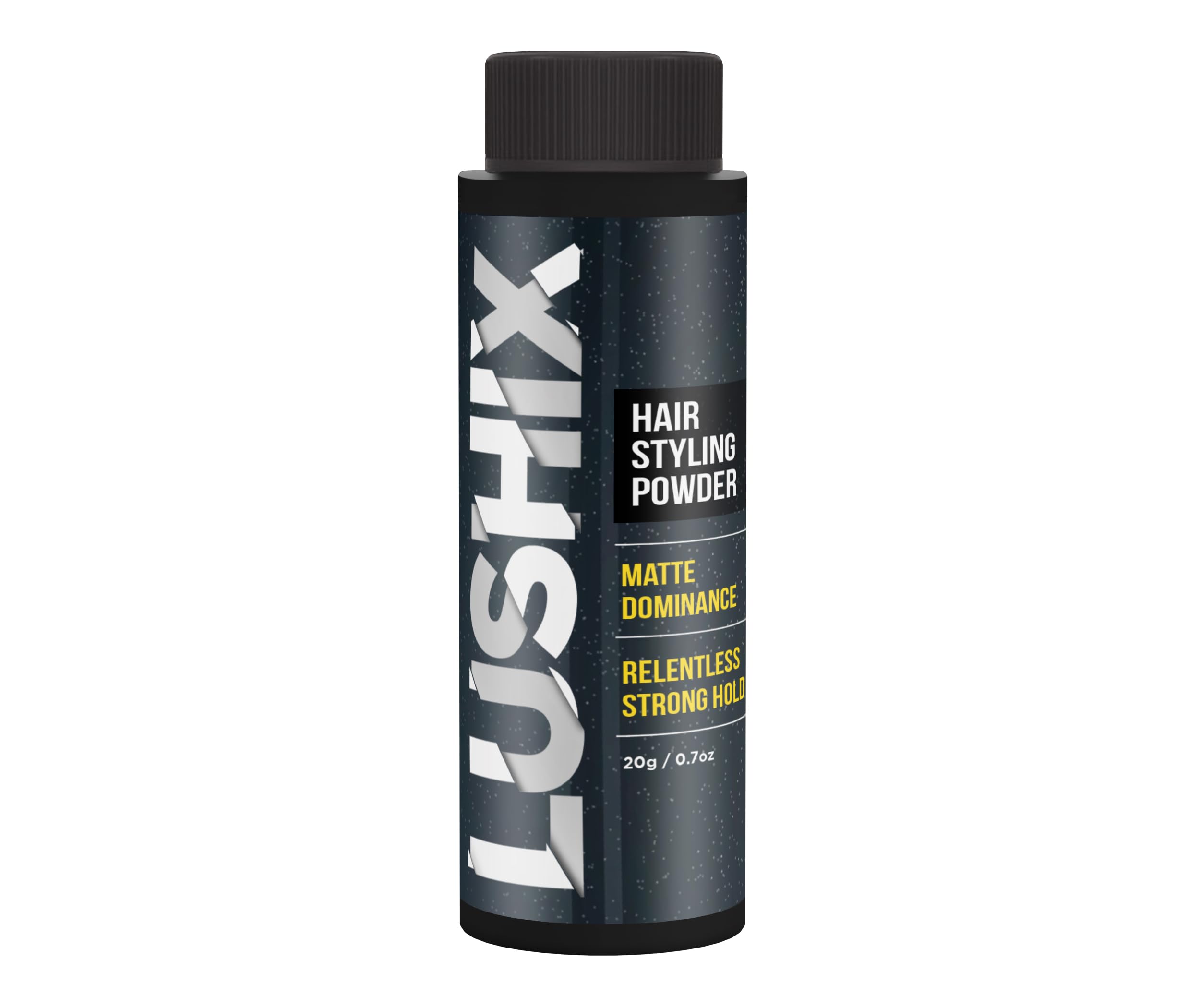 Lushix Hair Styling Powder - Matte Look, Adds Volume & Texture, Long-Lasting Strong Hold - Effortless Wash - 20g - Scentless