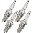 NGK 4 Pack of Genuine OEM Standard Spark Plugs # BR9ES-4PK