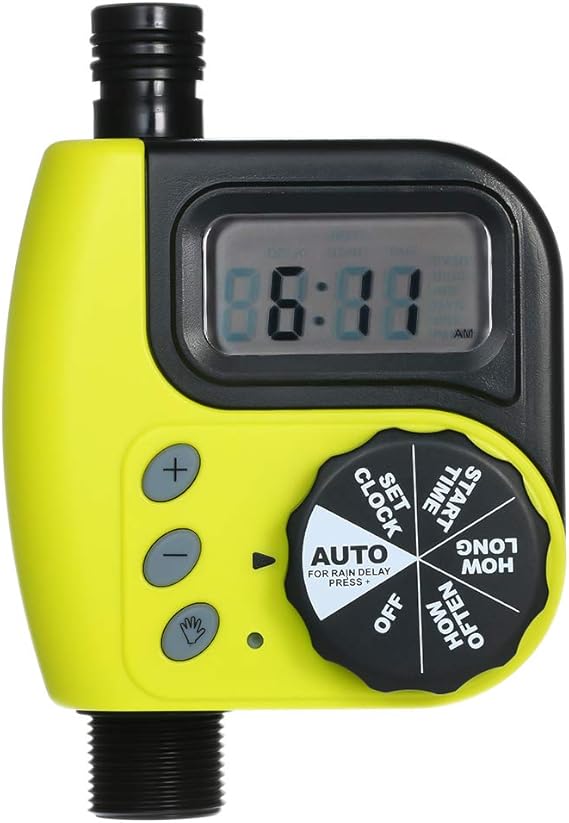 KHTO Automatic Water Timer Programmable Digital Hose Faucet Timer