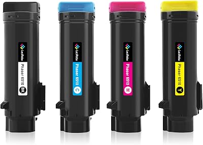 LeciRoba Toner 4PK for Xerox Phaser 6510 WorkCentre 6515 106R03480 106R03690