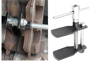 CHRYMUM Brake Pad Spreader, Brake Caliper Compression Tool, Heavy Duty Disc Brake Pad Spreader Tool for Brake Piston, Universal Car Accessories Brake Caliper Piston Tool Fits Car Truck SUV