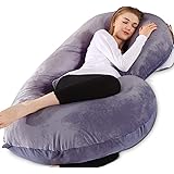 Chilling Home Pregnancy Pillows for Sleeping, C Shaped Body Pillow Pregnant Pillows for Sleeping Full Body Pillow, Pregnancy 
