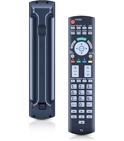 ユニバーサルリモート交換用コントロールフィットfor Panasonic tc-l47e50?tc-l55e50プラズマLCD LED HDTV TV 9jupf8b ユニバーサルリモート交換用コントロールフィットfor Panasonic tc