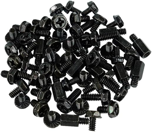 Phobya Motherboard Screw Kit, Black 