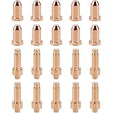 Vaphy 10pcs 249926(770791) Electrode 10pcs 249928(770797) Nozzle Tip | Fit Miller Spectrum 625 X-TREME Plasma Cutting XT40 Torch Consumables