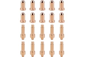 Vaphy 10pcs 249926 (770791) Electrode 10pcs 249928 (770797) Nozzle Tip Fit for Miller Spectrum 625 X-TREME Plasma Cutting XT40 Torch Consumables