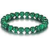 Udolfly Womens Crystal Beaded Bracelets for Women Men Protective Energy Bracelet Natural Gemstone Bead Bracelet