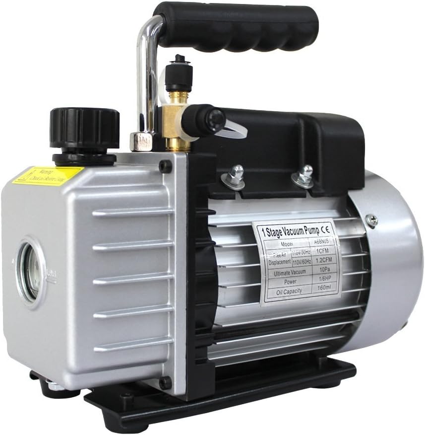 Amazon Co Jp Weimall 真空ポンプ 排気速度 30l S オイル逆流防止機能付 R134a R410a クーラー 真空引き 小型 エアコン修理 車 バイク