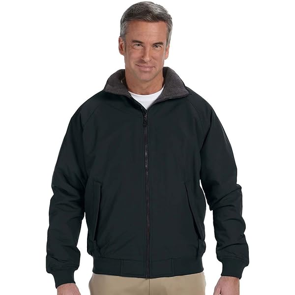 Devon & Jones Men's Three-Season taslon nylon shell Classic Jacket