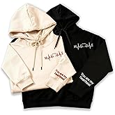 goiofot Custom Embroidered Matching Couple Hoodie & Sweatshirt, Personalized Gift for Girlfriend Boyfriend Valentines Day Birthday Christmas Anniversary